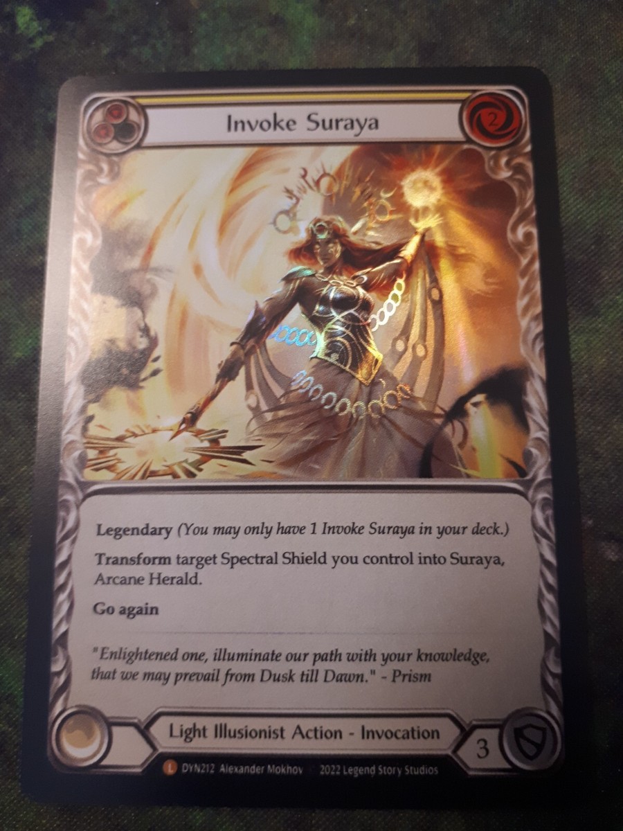 マジック：ザ・ギャザリング invoke suraya rainbow foil マジック：ザ・ギャザリング invoke suraya rainbow foil Invoke