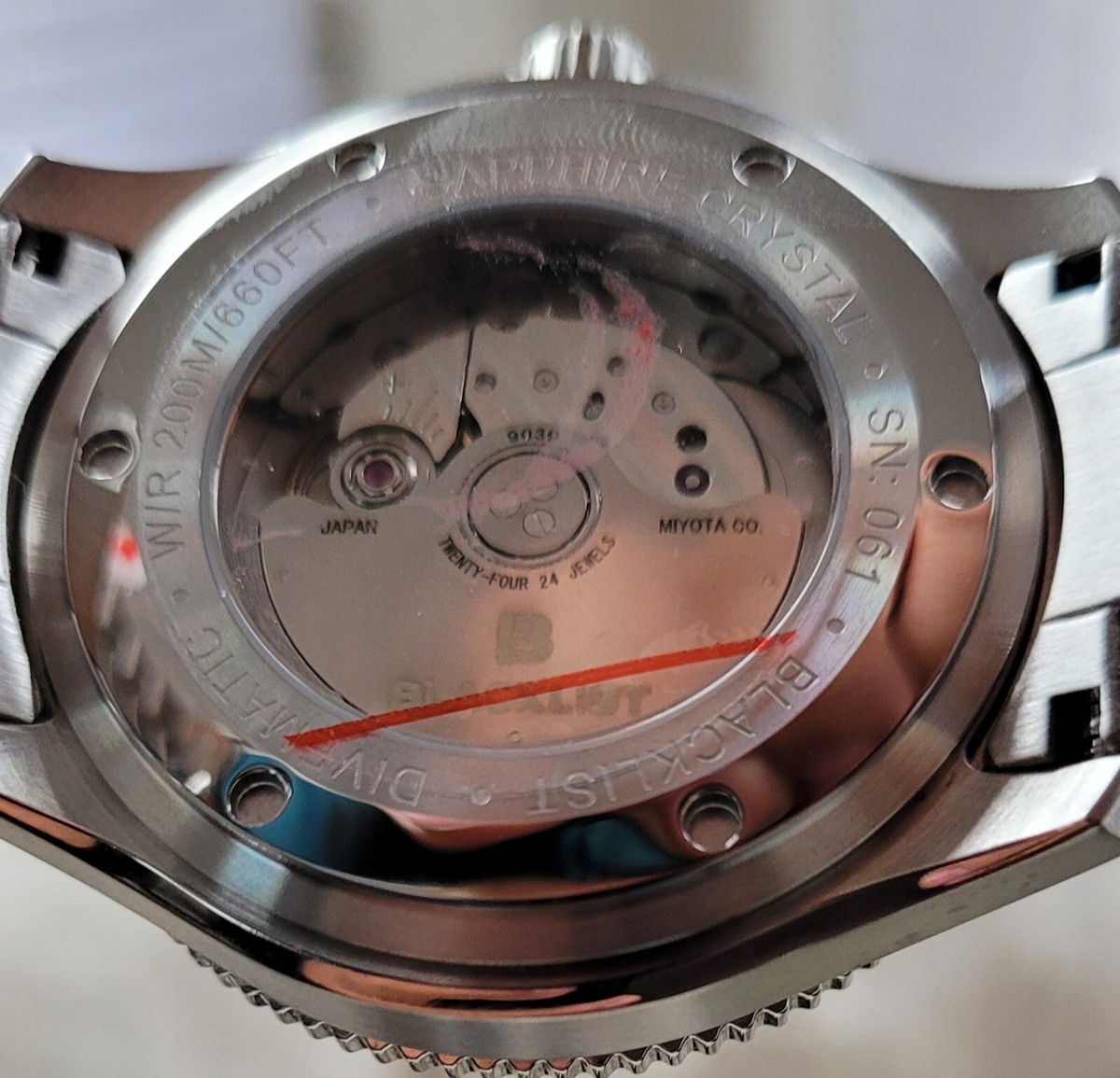 NEW BLACKLIST DIVEMATIC WATCH | eBay