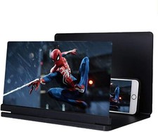 Phone Screen Magnifier Glass Enlarger Zooms 2-4 Times 10" Screen Magnifier