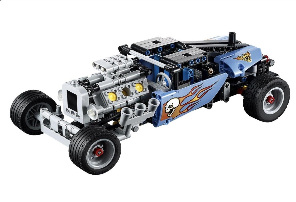 42022 LEGO Technic Hot Rod 100% Complete Instructions