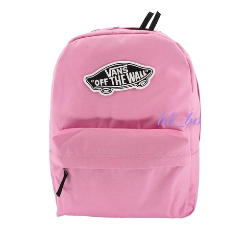 Vans Ranged 2 Pink Multi Print Laptop Backpack (VN0A7UFMBZN  display picture 2