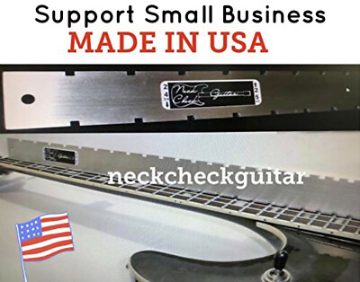 FENDER GUITAR NECK STRAIGHT EDGE (Notched) LUTHIERS TOOL