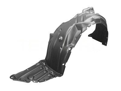 Front Driver Side Fender Liner With Clips For 2020-2021 Toyota Corolla L LE - Left Side