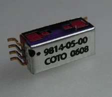 (Lot of 25) Coto Technology 9814-05-00 0622 SMD Reed Relay 1 Form A 5 VDC; Mag