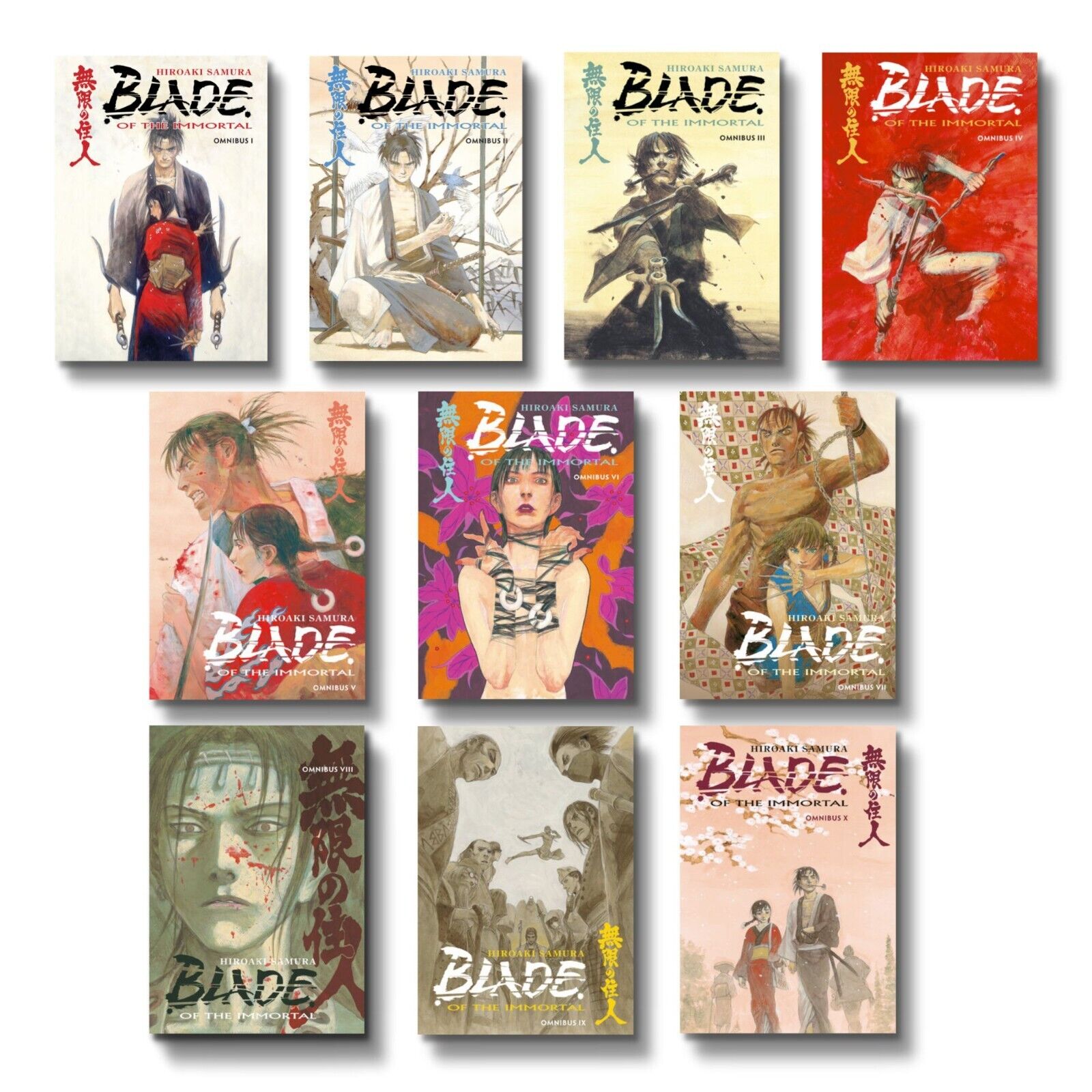 Blade Of The Immortal Omnibus Volumes 1-10 Complete