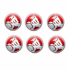 6 x SMALL 20mm Holden Car sticker decal , laptop, bike , skateboard, mancave 