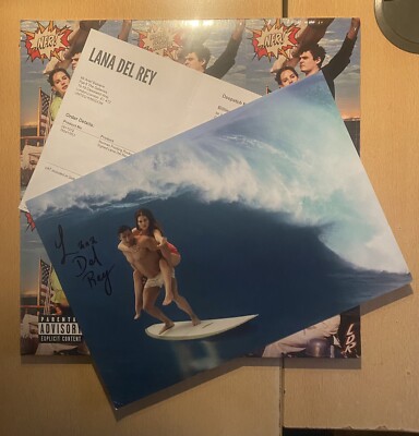 Lana Del Rey NORMAN FUCKING ROCKWELL! 180GR GREEN VINYL + SIGNED PRINT + PROOF