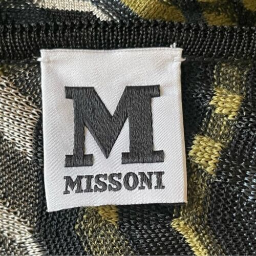 Abito tubino donna Missoni Chevron in maglia all'uncinetto a spina di pesce taglia 46 USA 10 - Foto 7 di 10