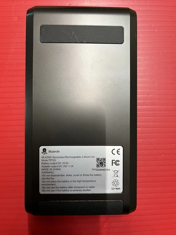 Maricle S3 Pro Not Mate Powerful Cordless Stick Vacuum - Battery Only Replace - Image 2 of 3