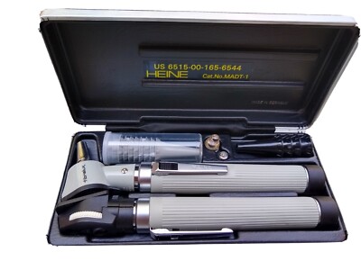 HEINE Ophthalmoscope & Otoscope Pocket Set w/ Extras-Free Expedited US Shipping