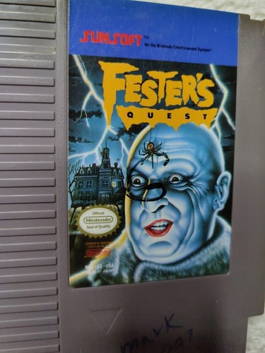 Fester's Quest (Nintendo Entertainment System, 1989) NES Game Only - Picture 9 of 9