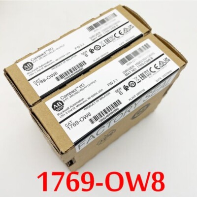 New Original Factory Sealed 1769-OW8 /B CompactLogix Relay Output Module 1769OW8