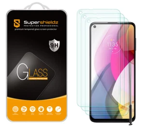 3X Supershieldz Protecteur d'écran en verre trempé pour Motorola Moto G Stylus 2021
