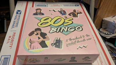 80's Bingo Game Throwback to the Freshest Decade Ever 2021 Smith Street Gift.New