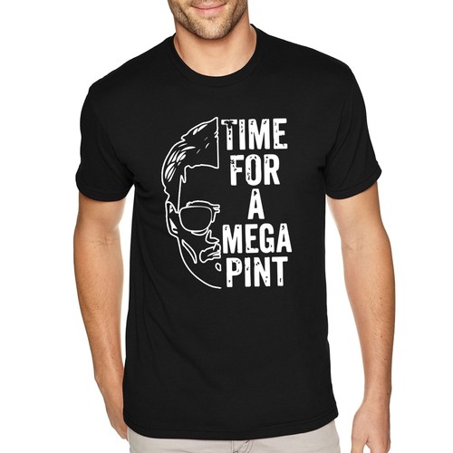 Camiseta para hombre Time for Mega Pint, camisa Johnny Depp Happy Hour, camiseta Amber Heard - Imagen 8 de 13