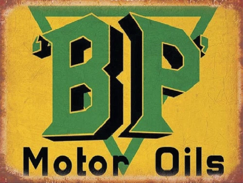 BP Motor Oils, Retro metal Sign/Plaque, Gift, Home, Garage, Shed, Motors