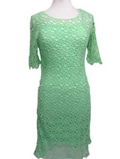 Women's Mint Ralph Lauren Woven Dress with Separate Slip sz Small