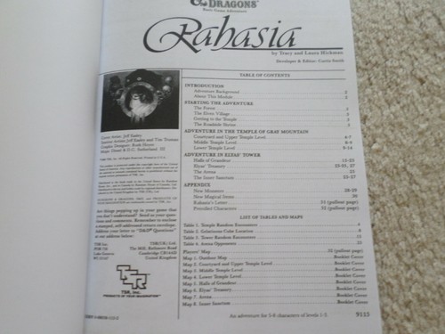  Rahasia     B7    Dungeons & Dragons  adventure module  - Picture 4 of 11