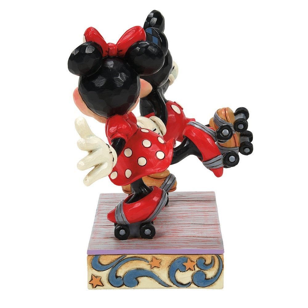 Jim Shore Disney Traditions Mickey & Minnie Roller Skating