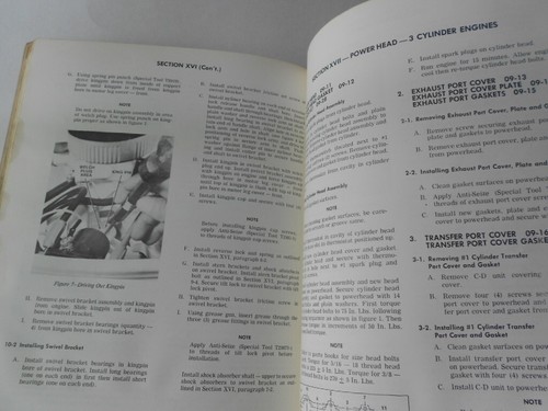 Chrysler Outboard Motor 3 & 4 Cylinder Service Repair Manual Original Info - Picture 9 of 12