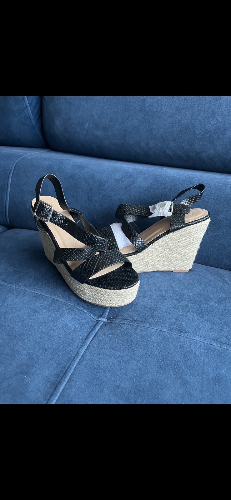 APL sandali zeppa taglia 7