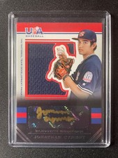 2017 Panini USA Stars & Stripes Jonathan Cymrot Autographed Jersey Black #/42!!!