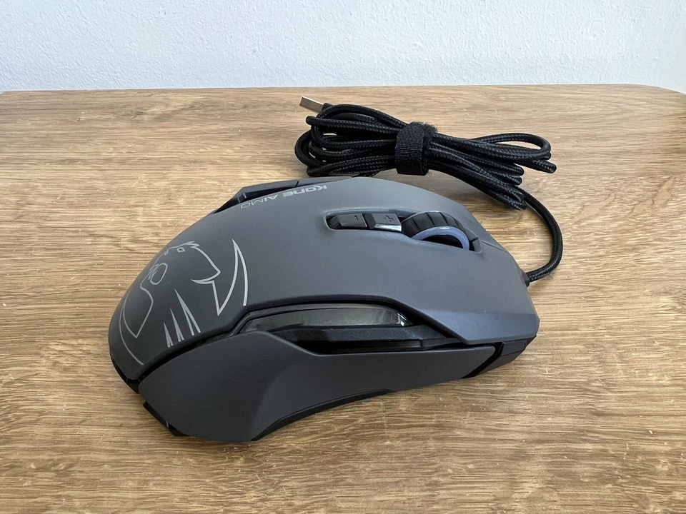 ROCCAT ROC-11-815-GY Kone AIMO 12000dpi Gaming Mouse - Grey - Image 3 of 4