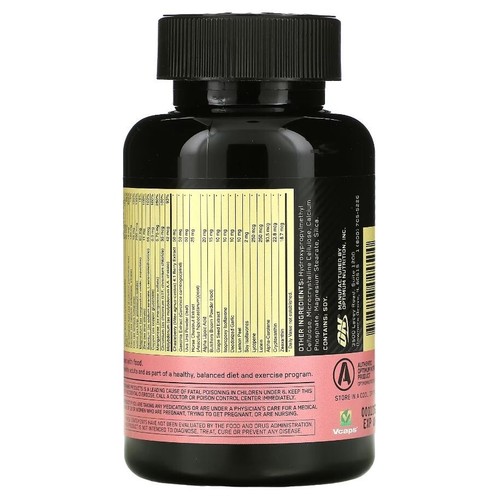 Optimum Nutrition, Opti-Women, 60 Capsules - Picture 4 of 4