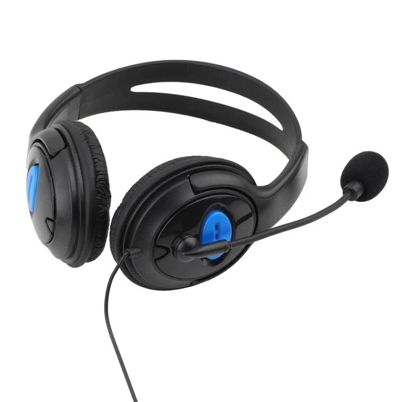 Wired Stereo Bass Surround Gaming Headset for PS4 New Xbox One PC with Mic - Image 4 of 4