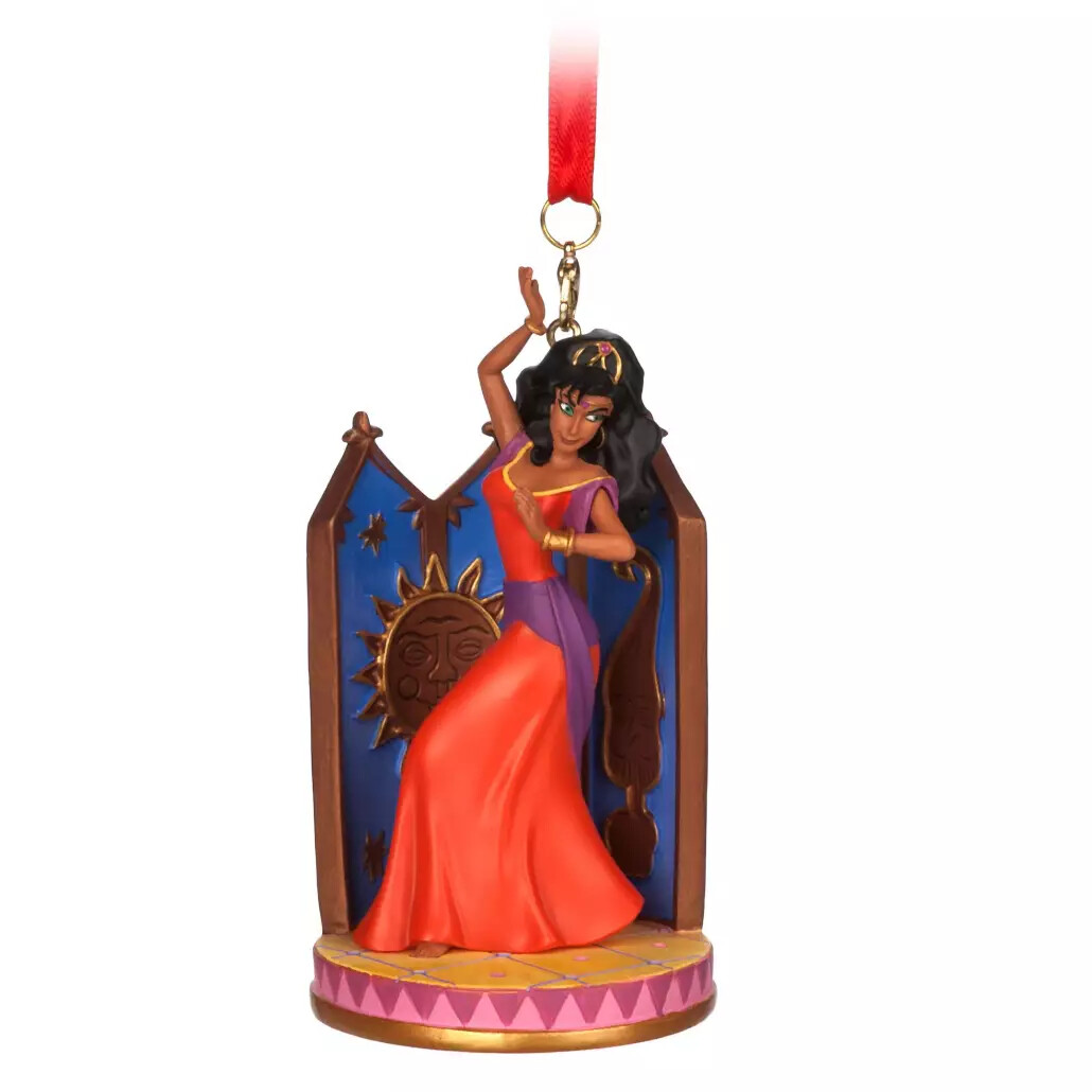 Esmeralda Hanging Sketchbook Christmas Ornament, The Hunchback of Notre Dame