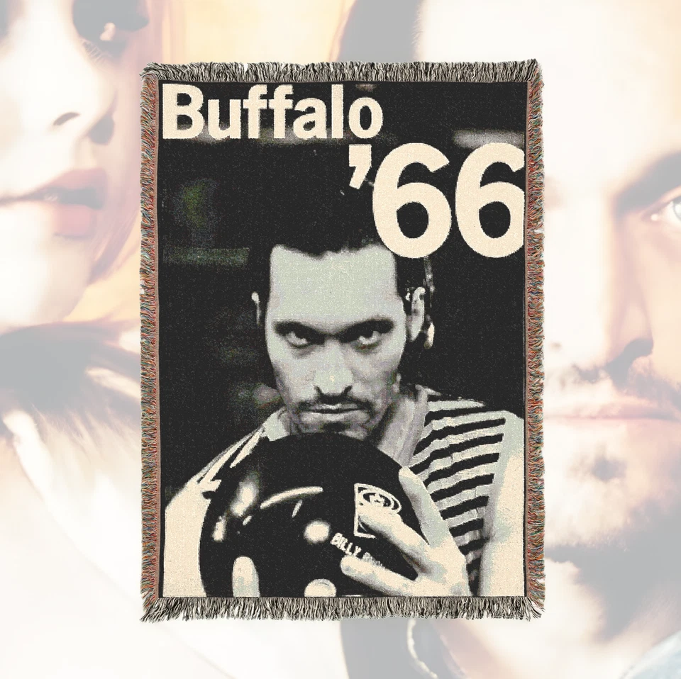 Manta tejida Buffalo 66 película Vincent Gallo Brown Bunny Christina Ricci Sevigny Foto 2 de 2