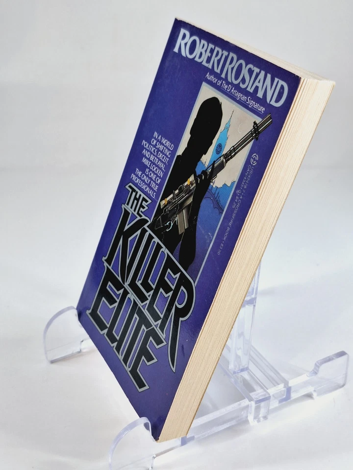 The Killer Elite by Robert Rostand PB Paperback 1985 Foto 3 de 4