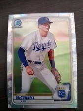 Brady McConnell 2020 Bowman Draft Chrome Refr...