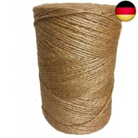 500 M Schnur Jute Kordel Garten Garn Natur Bastelband Paketschnur Juteband
