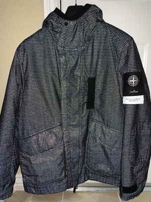 Stone Island Reflective Weave Ripstop-TC Jacket, Size XL, 43999