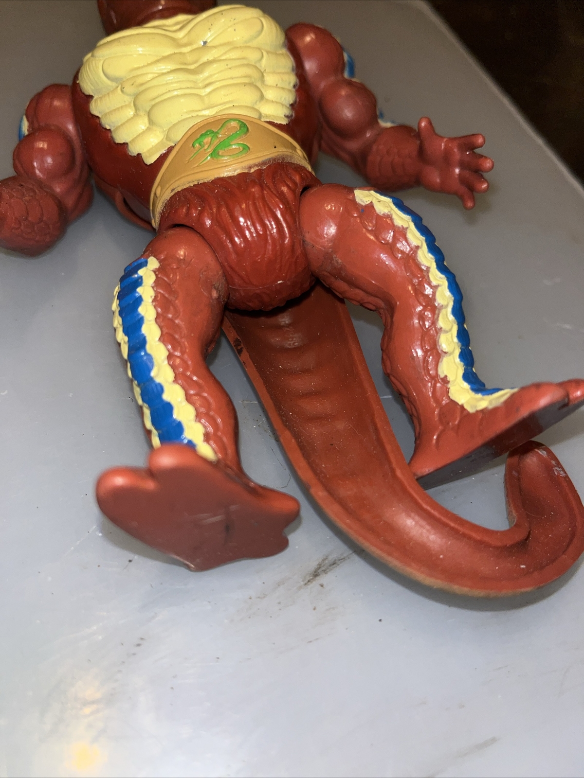 Masters of the Universe Rattlor Action Figure Loose Pre-Owned in Working Condition