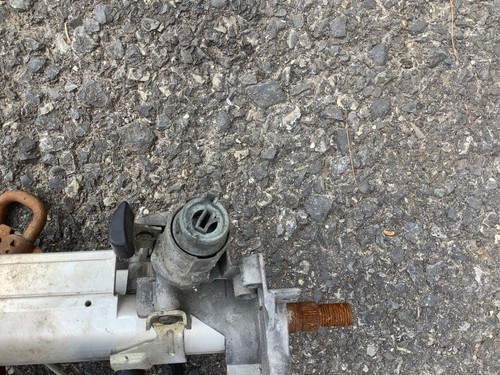 97 98 99 00 Jeep Wrangler TJ tilt steering column manual P/N 52078619 no key - Picture 7 of 8