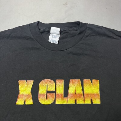 Vintage X CLAN Mil Cipher Rap Hip Hop Tee T Shirt 2XL | eBay