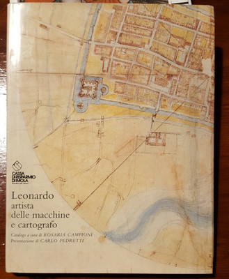 C20572-(GESCHICHTE) LEONARDO MASCHINENKÜNSTLER UND KARTOGRAPH, PEDRETTI...,1994