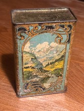 Scatola Latta-Polvere da Caccia VALLI-500 gr-Bertolotti Stazzema-Italy 1900