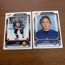 2006-07 Upper Deck Victory Rookie Card - Rob Collins #207 & Jeremy Williams #227. rookie card picture
