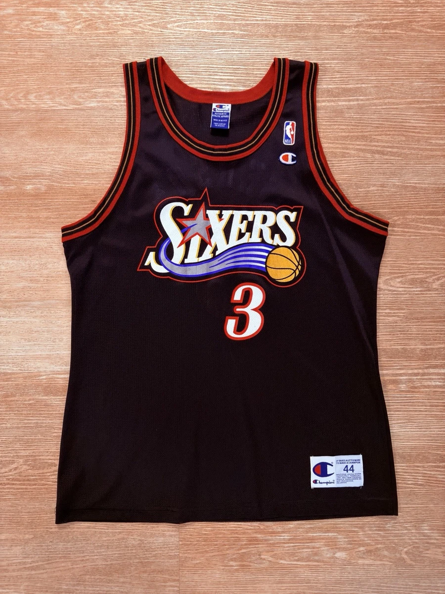 Champion Allen Iverson 44 Size NBA Fan Apparel & Souvenirs | eBay