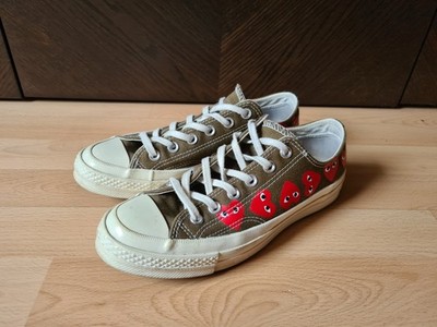 Converse X Comme des Garçons Play Multi Hearts Gr. 39
