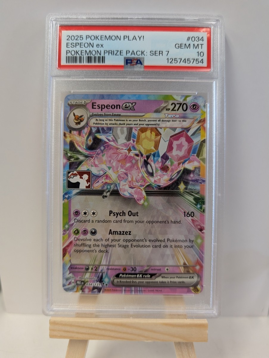 Espeon ex 034/131 Prize Pack Series Cards Holo | eBay