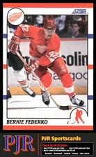 Bernie Federko 1990-91 Score American #252 Detroit Red Wings