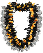 40 Inch 2026 Graduation Lei Double Braided Strands Graduation Ribbon Leis Hand-W