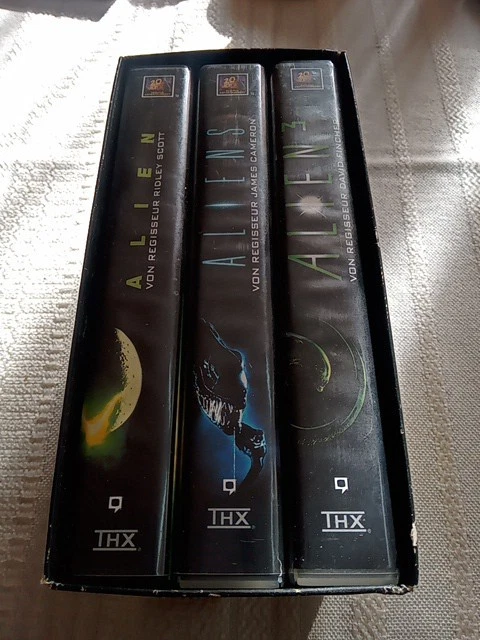 VHS Videokassetten - Alien Saga 1-3 Trilogy - Ridley Scott - THX Video mit Schub - Bild 2 von 4