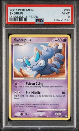 Skorupi graded PSA 9 for sale on eBay