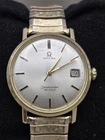 Vintage Omega Seamaster DeVille 34mm SilverTone DateDial Swiss Manual Mens Watch