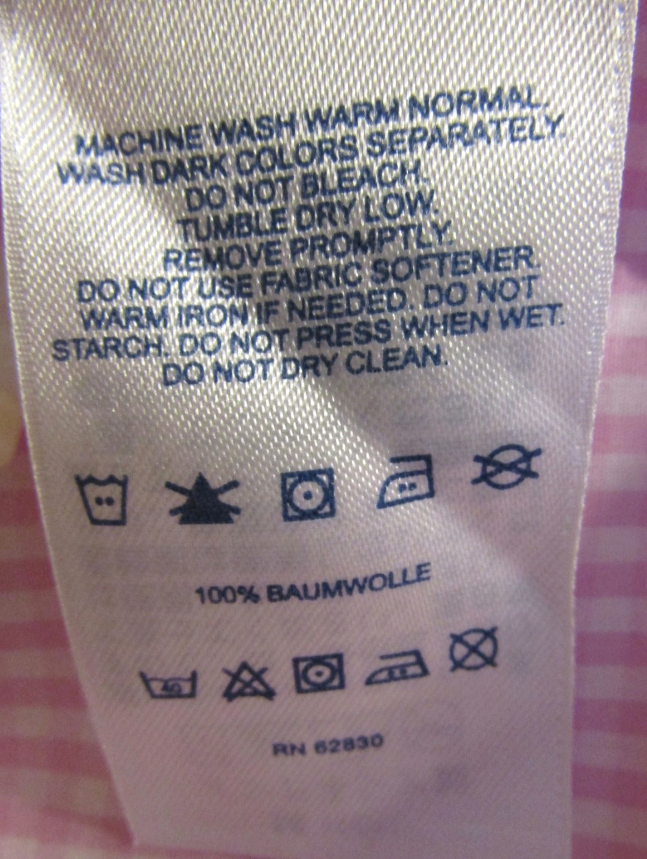 LANDS END PINK GINGHAM BUTTON FRONT SLEEVELESS TO… - image 12